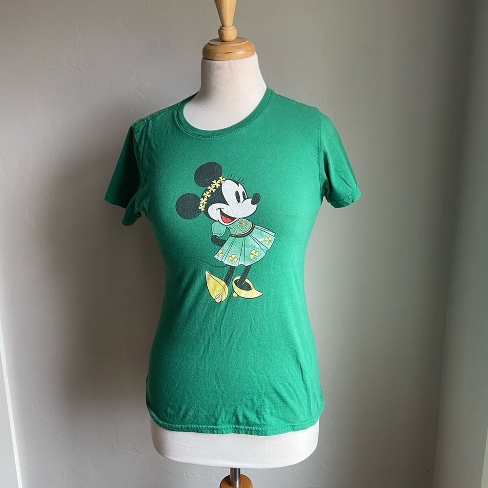🍀🍀Disney Minnie Mouse St. Patrick’s T-Shirt🍀🍀 - Picture 2 of 5